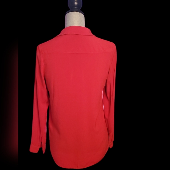 Streetwear Society Red Button-Up Shirt - Picture 5 of 7